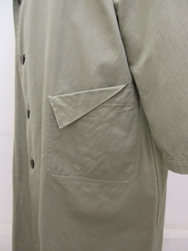 ワイズ Y's ヨウジヤマモト ジップ ロングコート コットン 綿 ノー