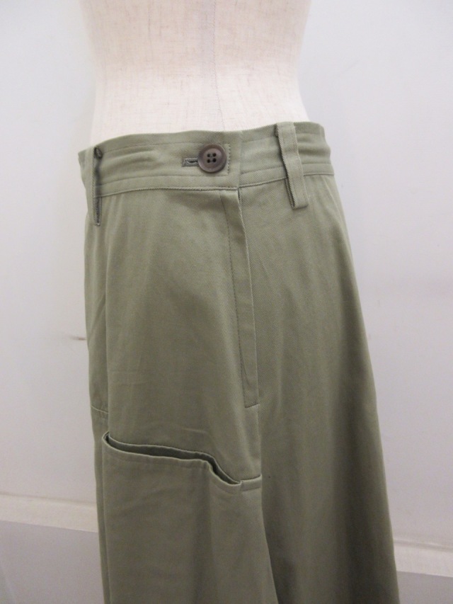 Y's YOHJI YAMAMOTO (ワイズ ヨウジヤマモト) 綿ツイル前切り替え Y's YOHJI YAMAMOTO (ワイズ ヨウジヤマモト) 綿ツイル前切り替え