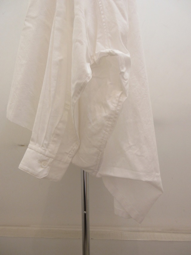 Y's YOHJI YAMAMOTO (ワイズ ヨウジヤマモト) コットン薄ツイル前二重