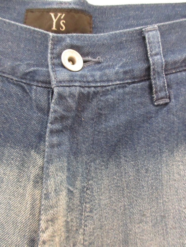 Y's スポデッドホースダメージデニム　ワイズ　LIMIfeu　ヨウジヤマモト Y's スポデッドホースダメージデニム ワイズ LIMIfeu ヨウジ