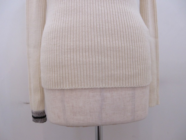 Y's YOHJI YAMAMOTO (ワイズ ヨウジヤマモト) 7G1P2×1リブニット