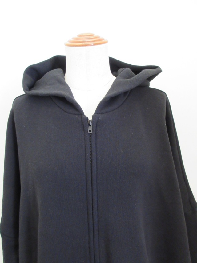 ヨウジヤマモト　パーカー 長袖カットソー Y's YOHJI YAMAMOTO (ワイズ ヨウジヤマモト) コットンリヨセル裏毛