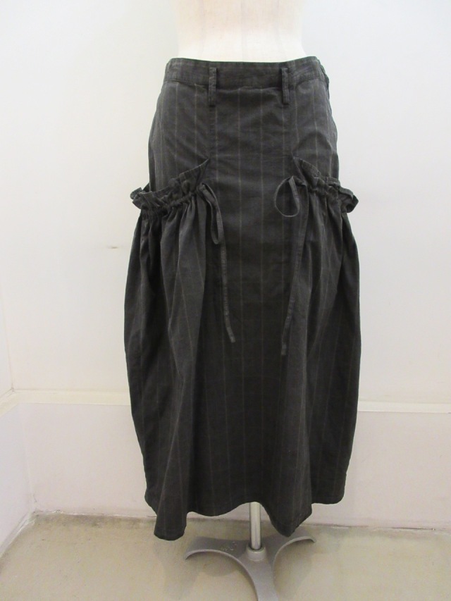 Y's YOHJI YAMAMOTO (ワイズ ヨウジヤマモト) チェック製品顔料染め