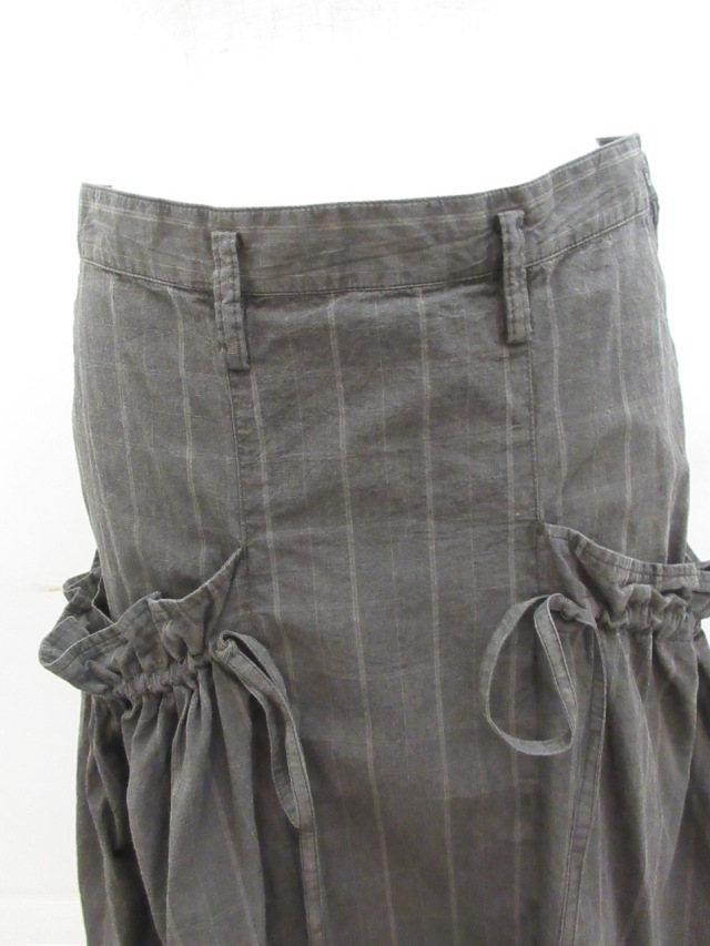 Y's YOHJI YAMAMOTO (ワイズ ヨウジヤマモト) チェック製品顔料染め