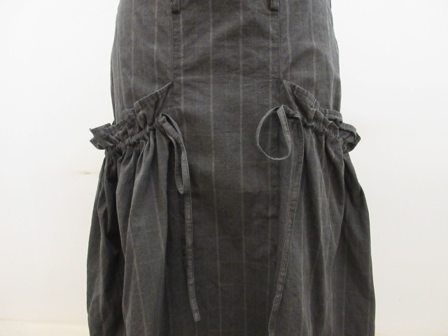 Y's YOHJI YAMAMOTO (ワイズ ヨウジヤマモト) チェック製品顔料染め