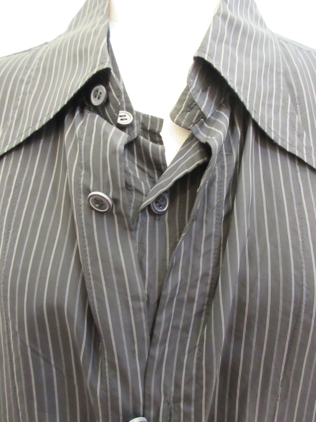 Y's ロングシャツ Y's YOHJI YAMAMOTO (ワイズ ヨウジヤマモト) ストライプ製品
