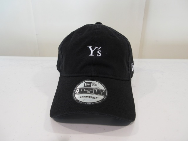 Y's YOHJI YAMAMOTO (ワイズ　ヨウジヤマモト) ニューエラー×Y’sコラボキャップ：ブラック